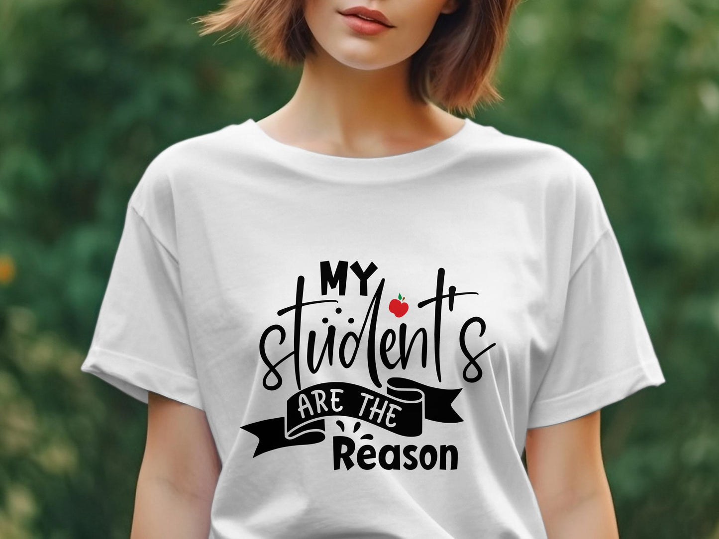 My Students are the reason Women's teacher t-shirt - Premium t-shirt from Lees Krazy Teez - Just $19.95! Shop now at Lees Krazy Teez