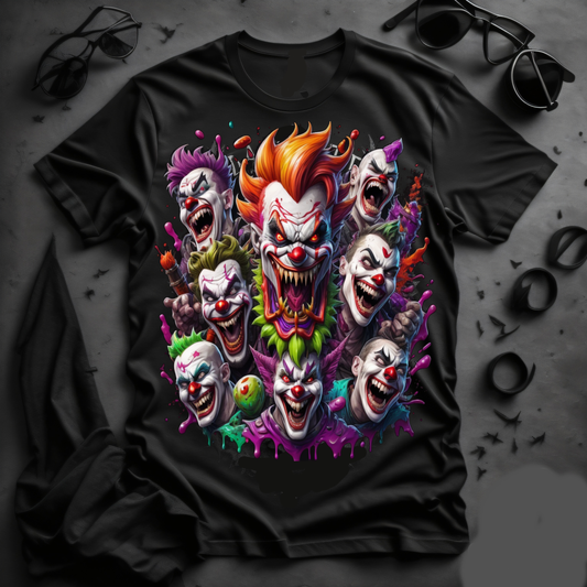 spooky Halloween freaky clown gift idea Men's tee - Premium t-shirt from Lees Krazy Teez - Just $19.95! Shop now at Lees Krazy Teez