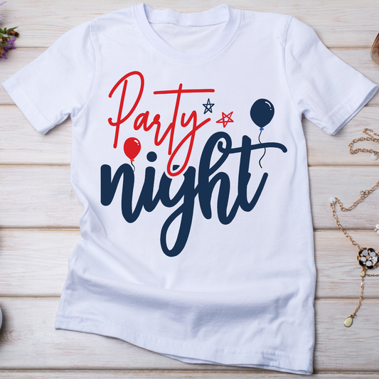 Party night - t shirts with sayings - trendy Women's t shirt - Premium t-shirt from Lees Krazy Teez - Just $19.95! Shop now at Lees Krazy Teez